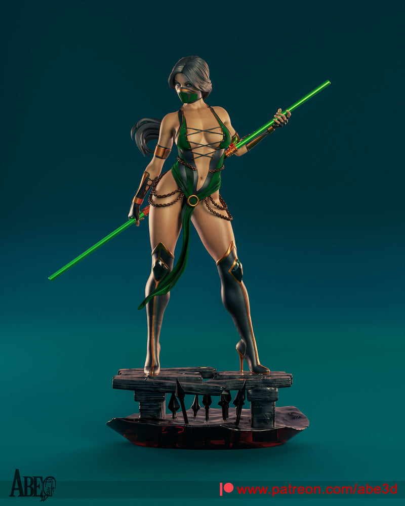 Jade Resin Statue - view 2