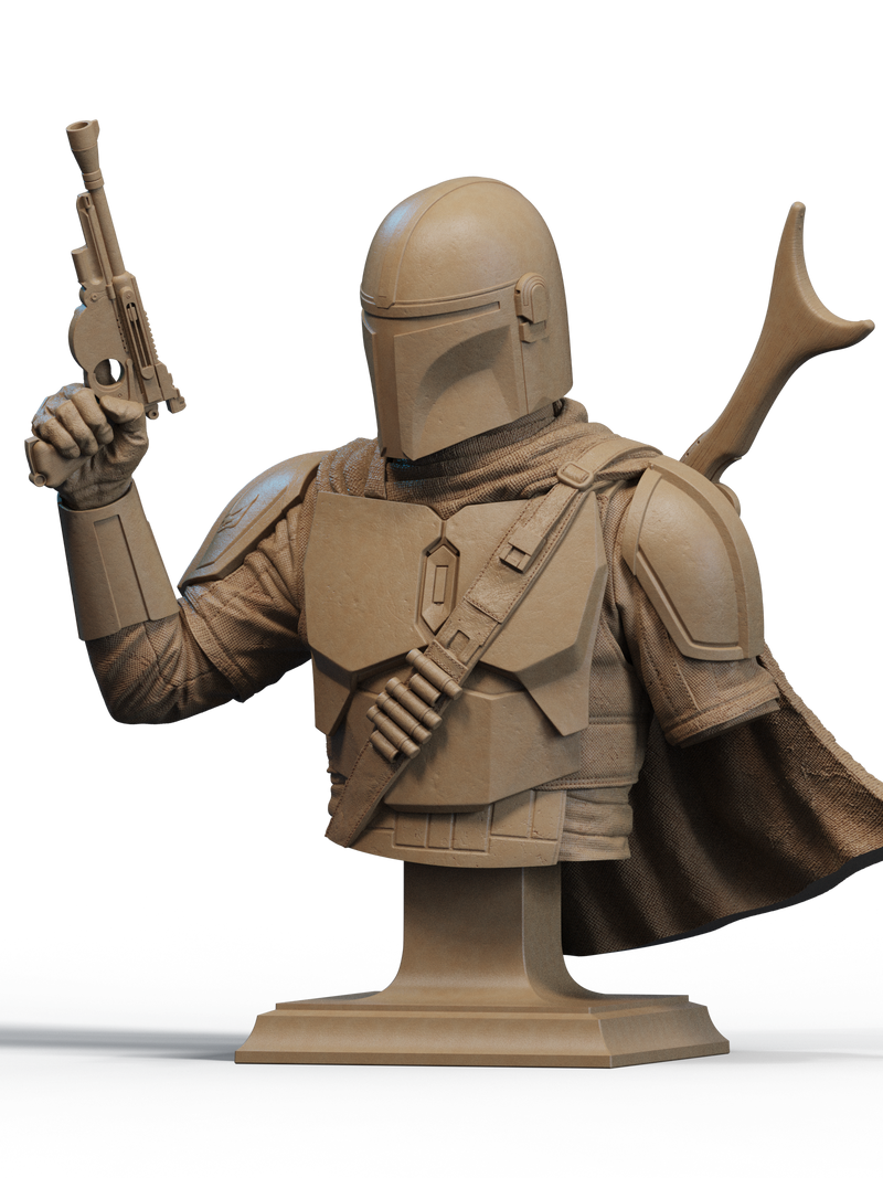 The Mandalorian Resin Bust - view 2