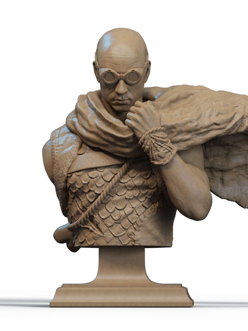 Riddick Resin Bust - view 2