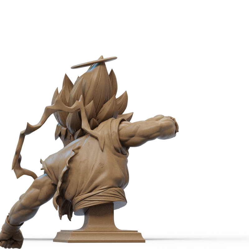 Goku Resin Bust - view 4