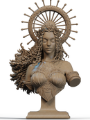 Nyx - Goddess of the Night Resin Bust - view 1