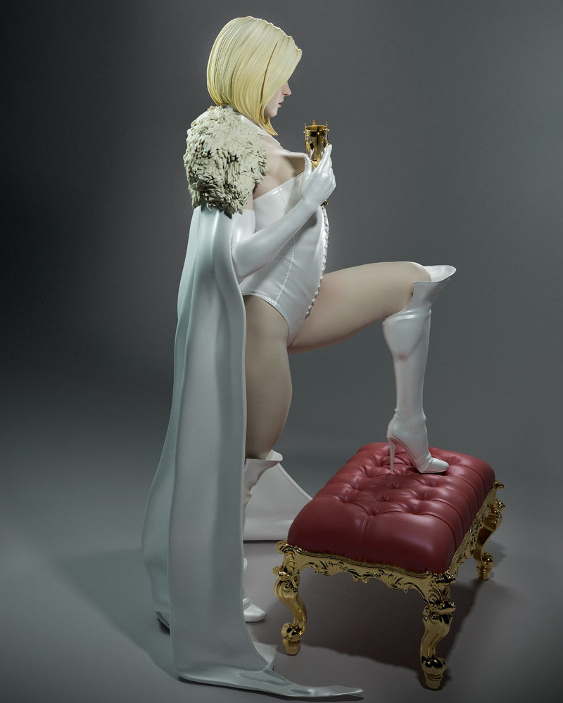 Emma Frost Resin Statue - Design 3 - view 3