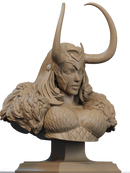 Lady Loki Resin Bust - view 2