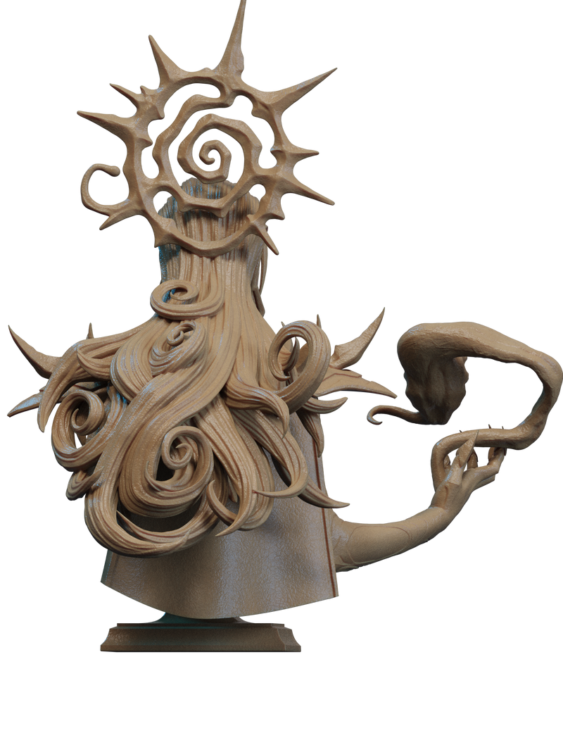 Hela Resin Bust - view 3