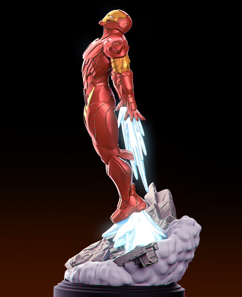 Iron Man Resin Statue - view 5