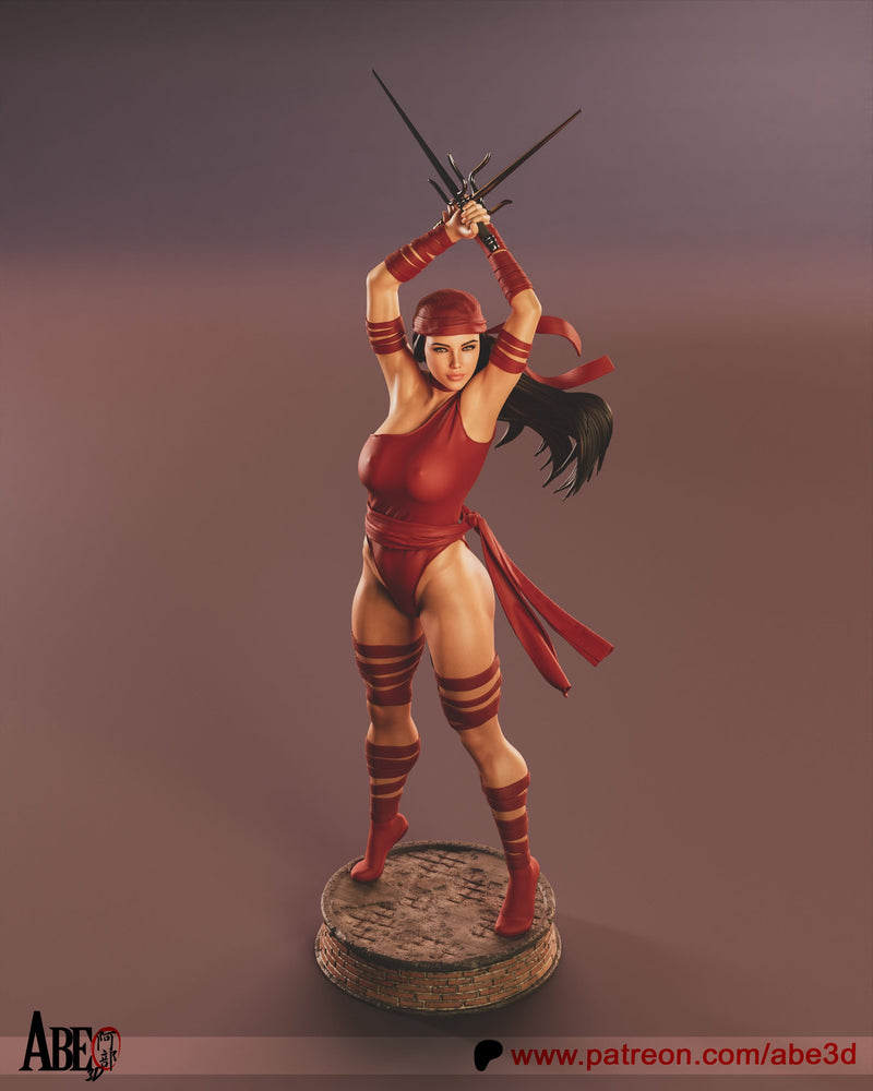 Elektra abe Resin Statue - view 7
