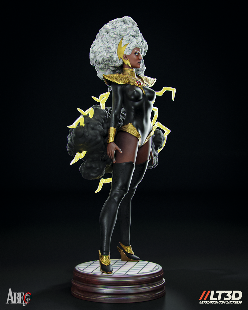 Storm Hellfire Gala Resin Statue - view 7
