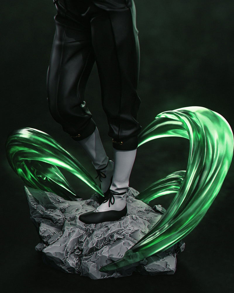 Soi Fon Resin Statue - view 4