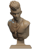 David Martinez Resin Bust - view 2