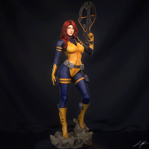 Scarlett Resin Statue - view 1