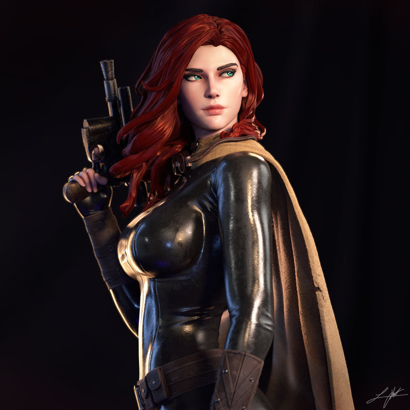 Mara Jade Resin Statue - view 6