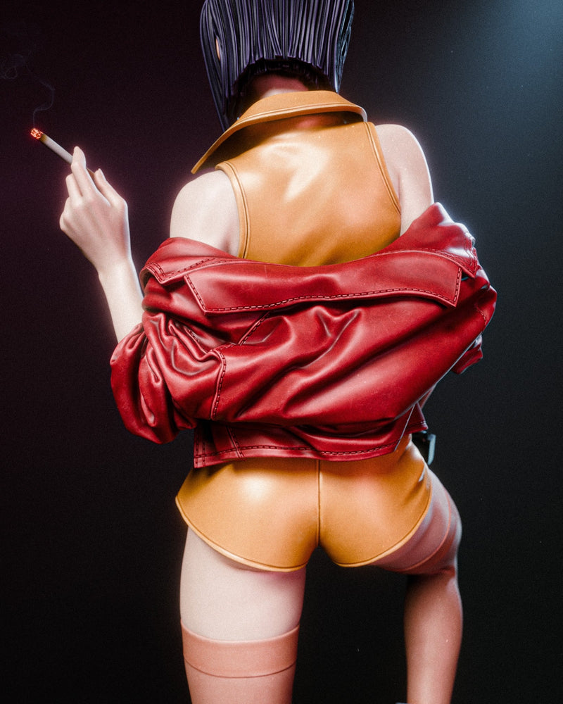 Faye Valentine Resin Statue - view 2