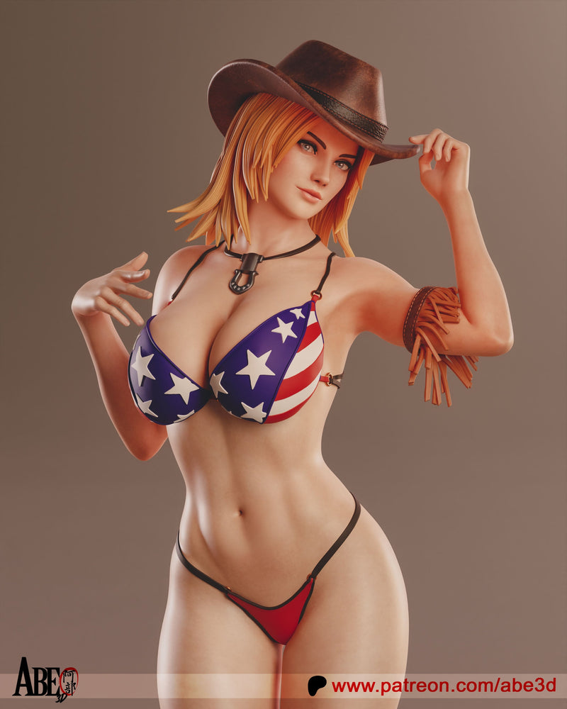Tina Armstrong Resin Statue - view 7