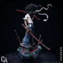 Afro Samurai Resin Statue - view 2
