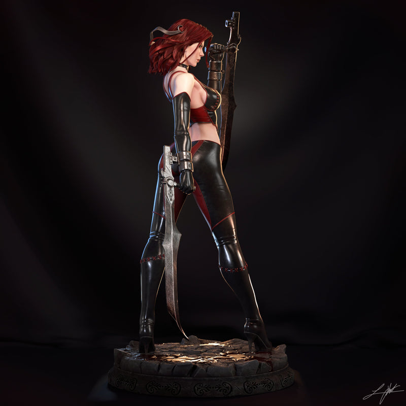 Rayne BloodRayne Resin Statue - view 2