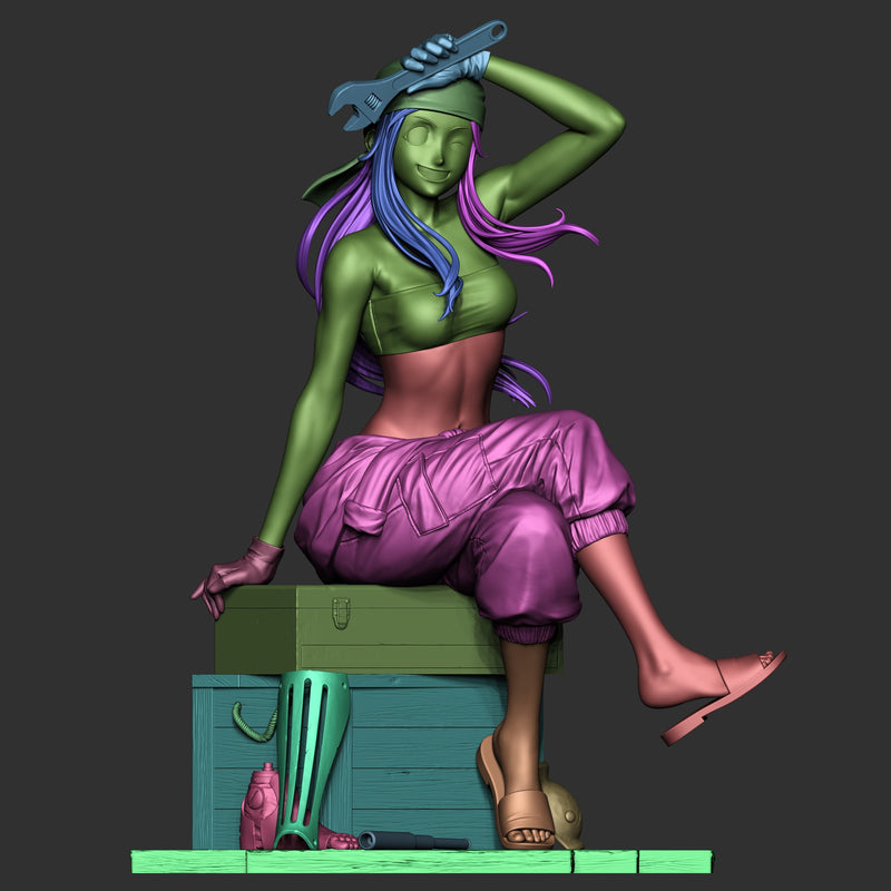 Winry Rockbell Resin Statue - view 8