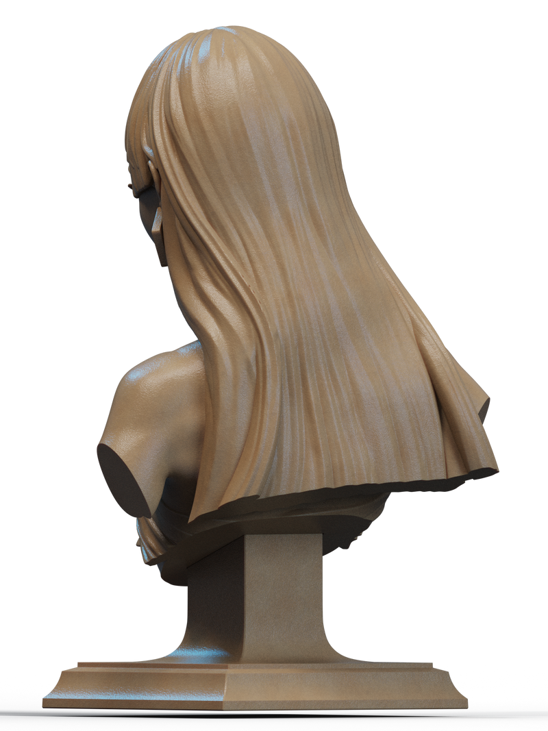 Chel Resin Bust - view 3