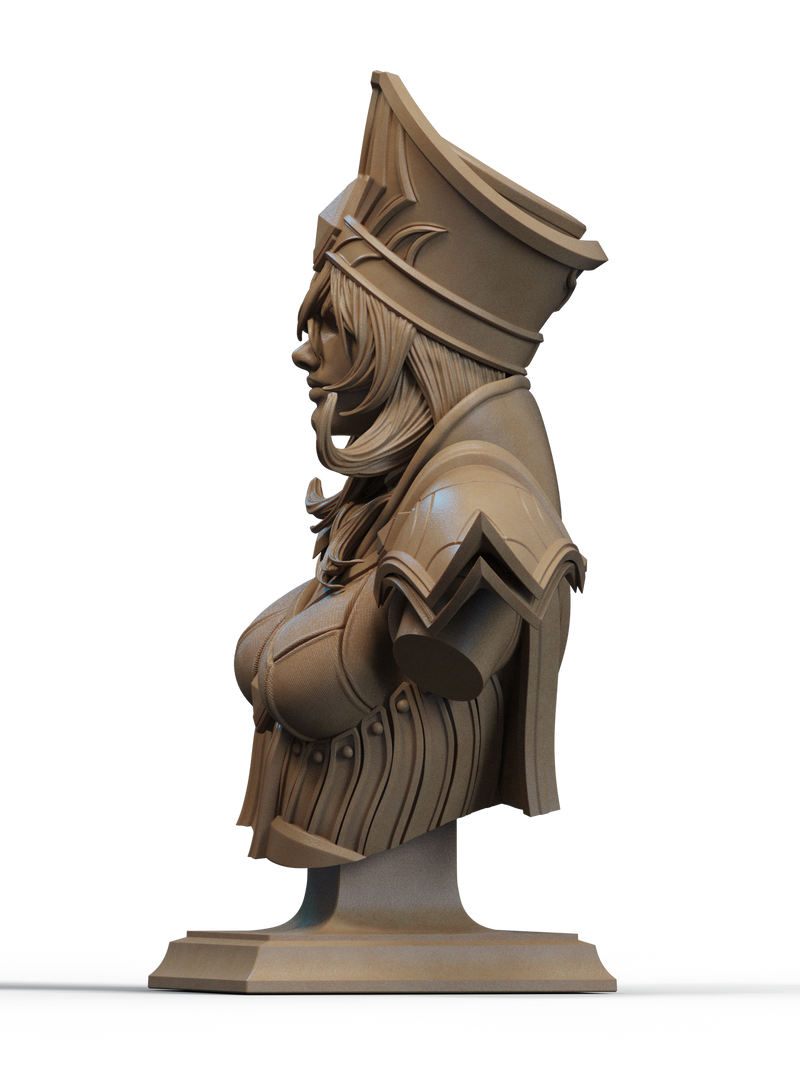 Sally Whitemane Resin Bust - view 3