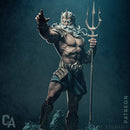 Poseidon Resin Statue - view 2