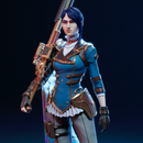 Caitlyn Resin Statue - view 1