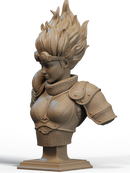 Chandra Resin Bust - view 2