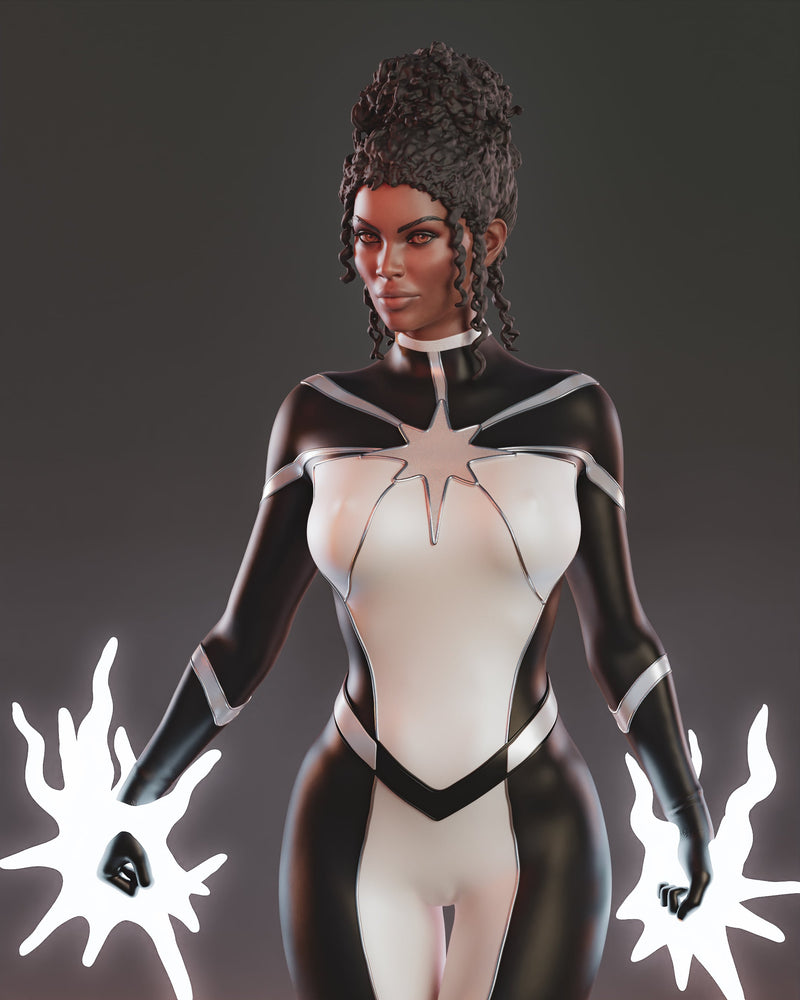 Monica Rambeau - Photon Resin Statue - view 7