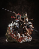 Mikasa and Levi Resin Diorama - view 2