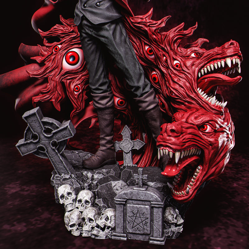 Alucard Resin Statue - Design 2 - view 4