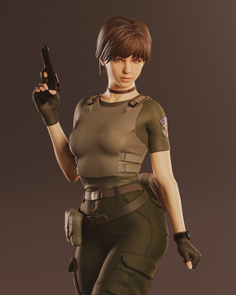 Rebecca Chambers Resin Statue - view 7