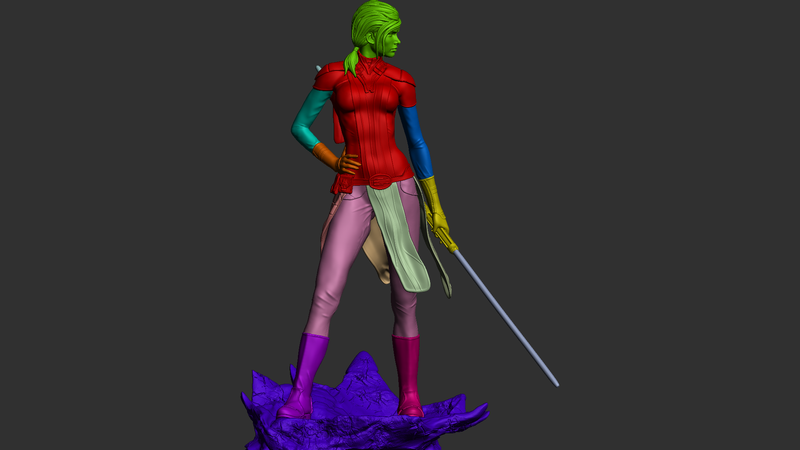 Bastila Shan Resin Statue - view 6