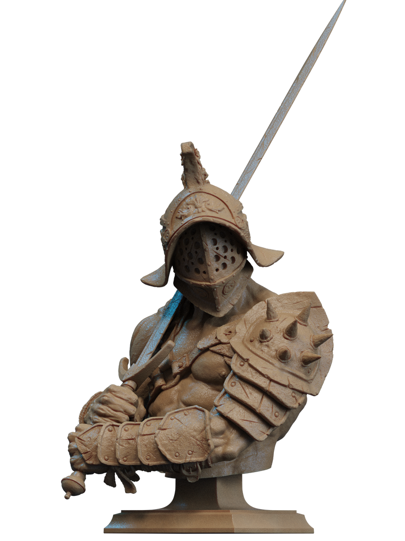 Gladiator Resin Bust - view 2