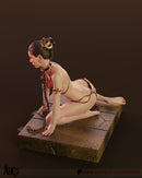 Princess Leia Jabba's Slave Resin Statue - view 5