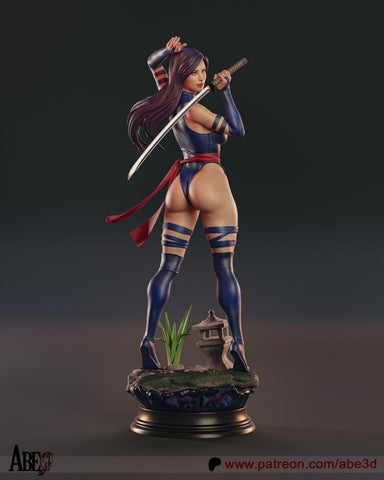 Psylocke V2 Resin Statue - view 1