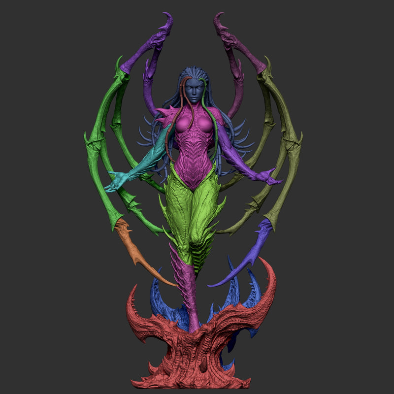 Sarah Kerrigan Resin Statue - view 5
