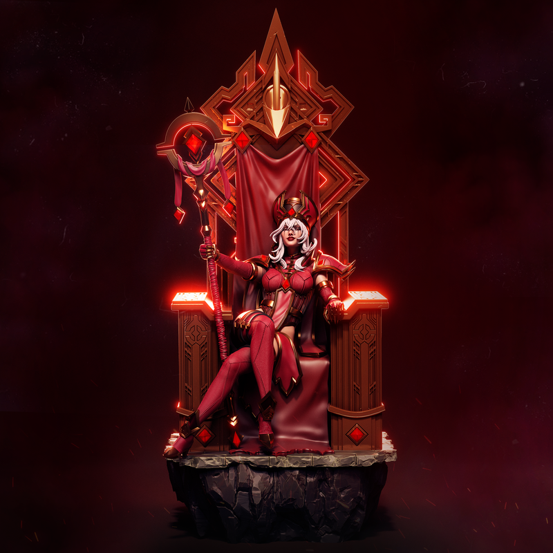 Sally Whitemane Resin Statue - view 3