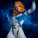 Invisible Woman Resin Statue - Design 1 - view 3