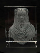 Darth Nihilus 3D Laser Engraved Crystal Star Wars Sith Display Collectible