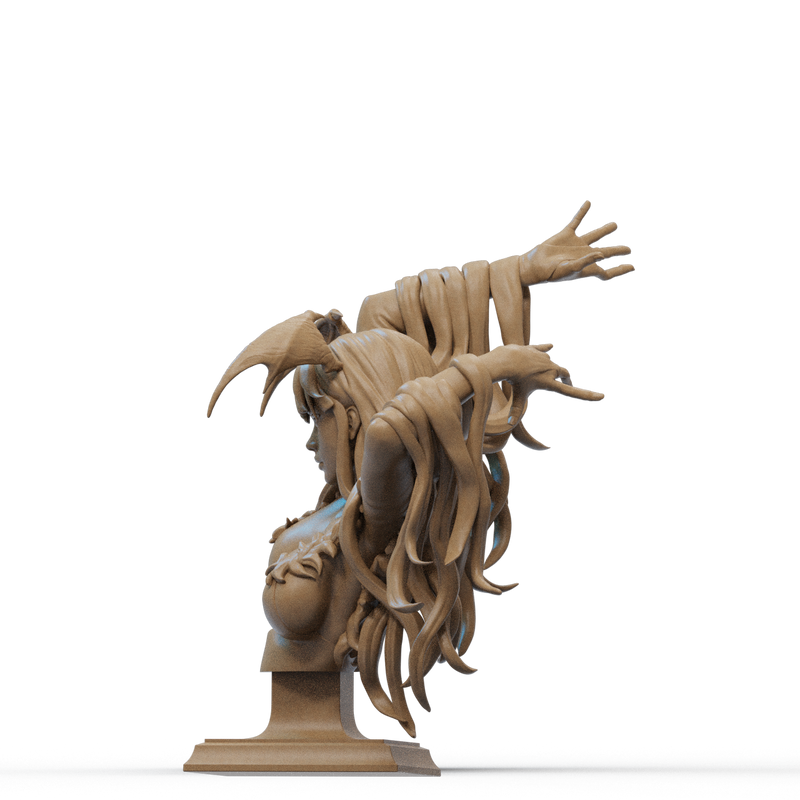 Morrigan Resin Bust - view 6