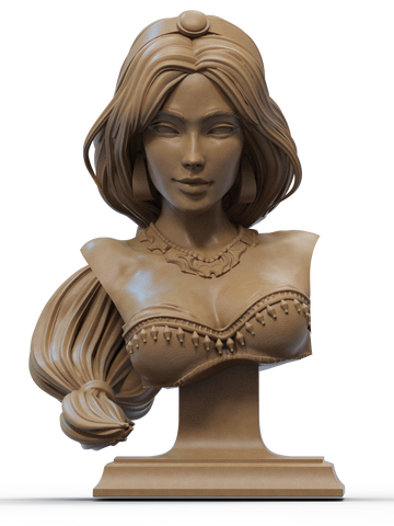 Jasmine Resin Bust - view 1