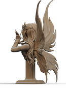 Divine Fairy Resin Bust - view 3