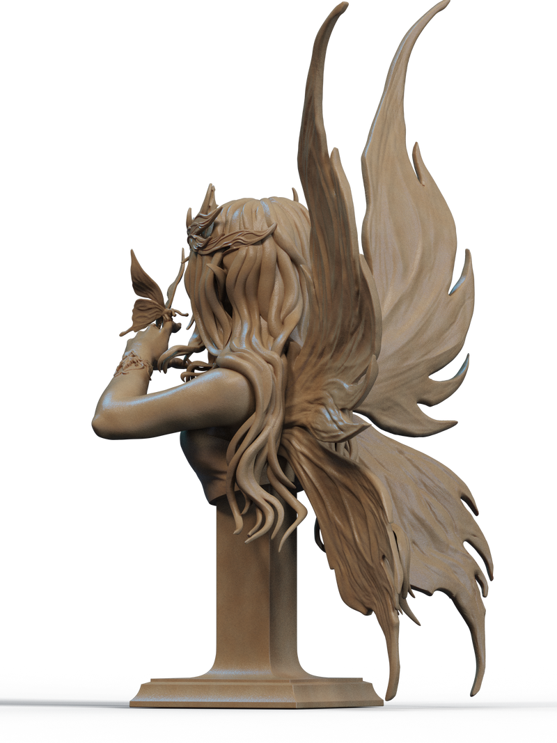 Divine Fairy Resin Bust - view 3