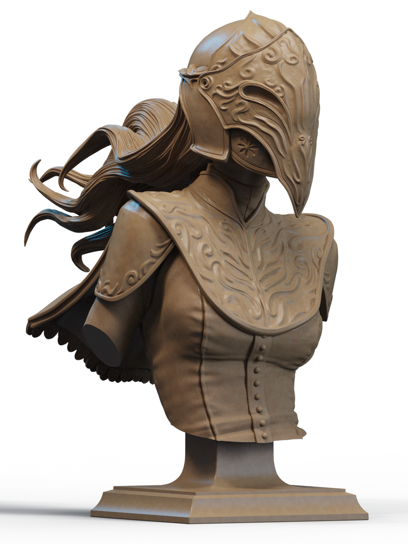 Yuria of Londor Resin Bust - view 2