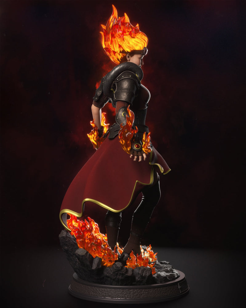 Chandra Resin Statue - view 4