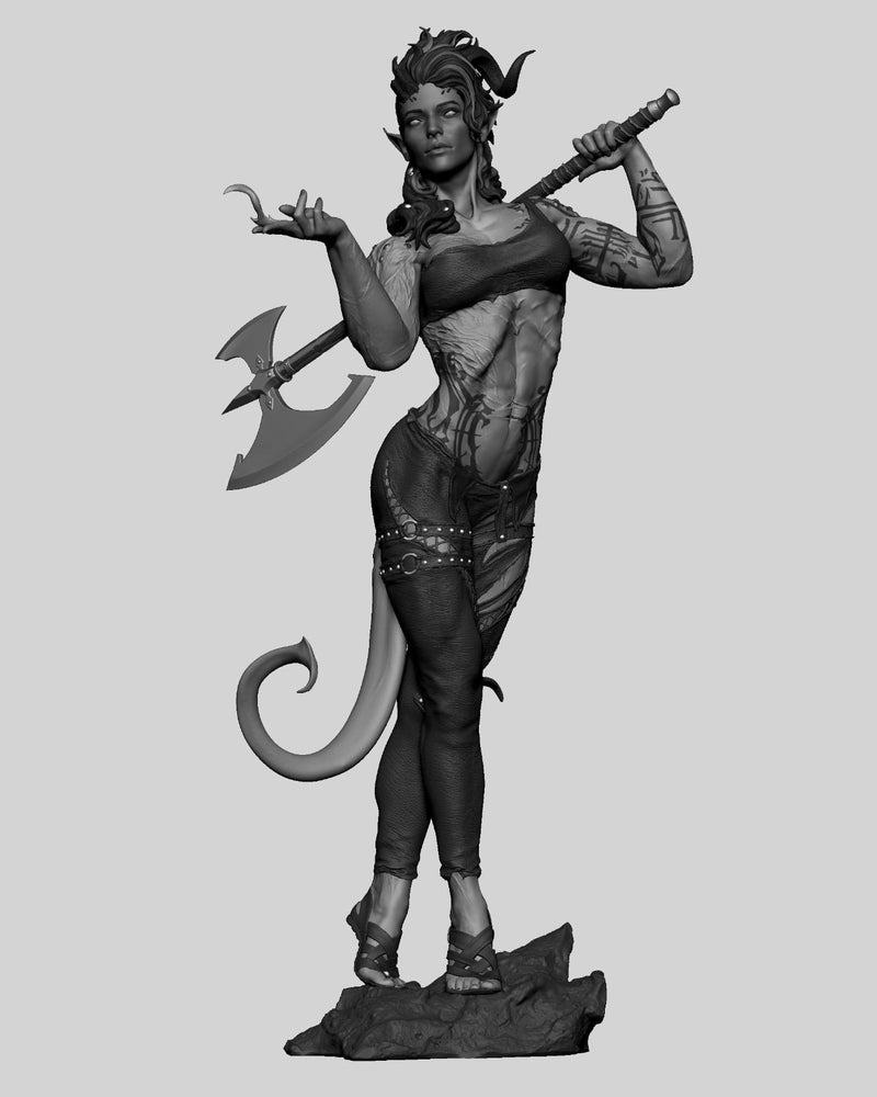 Karlach Resin Statue - view 4