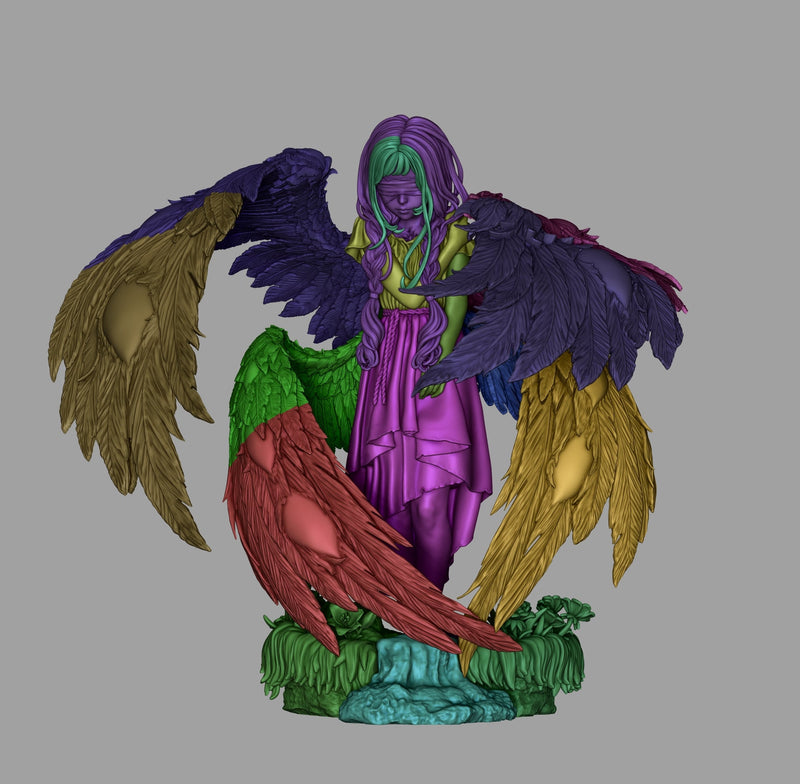 Seraphin Resin Statue - view 5
