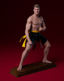 Frank Dux Resin Statue - view 4
