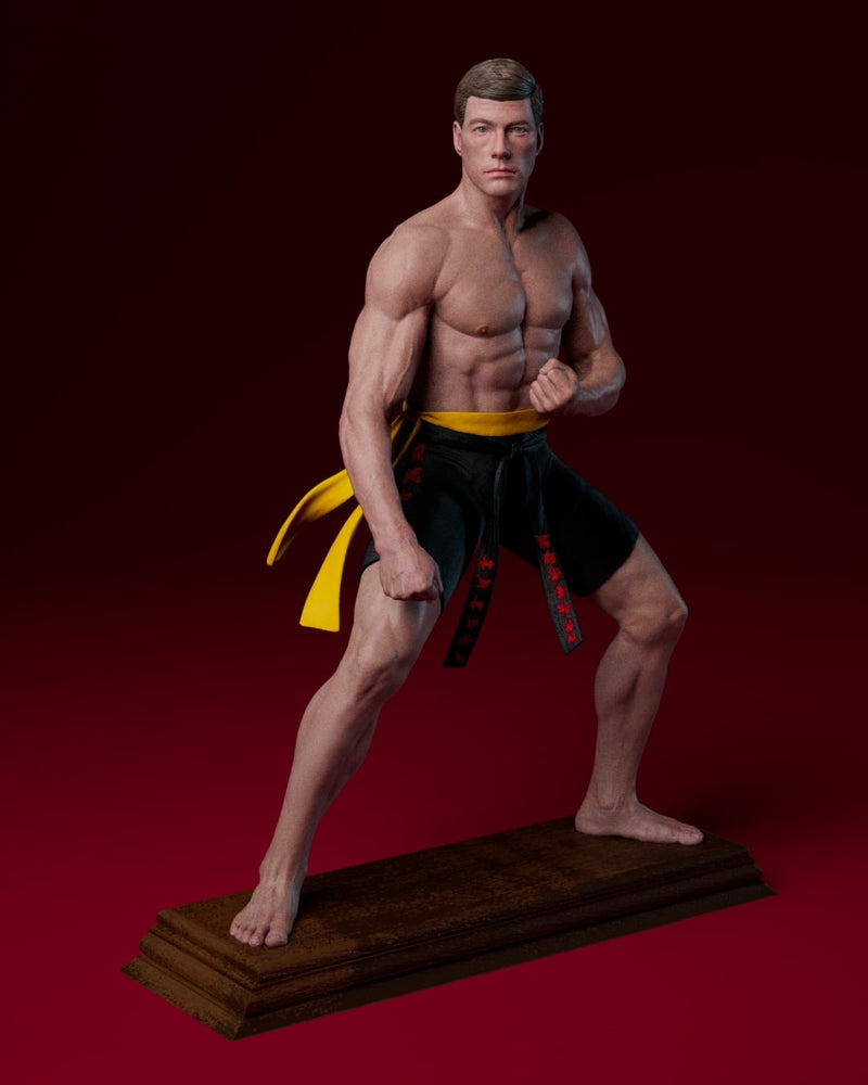 Frank Dux Resin Statue - view 4
