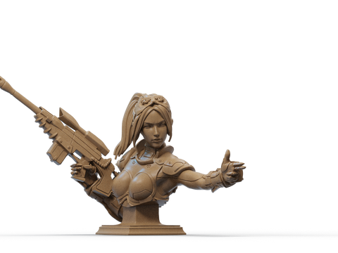 Nova Resin Bust - view 1