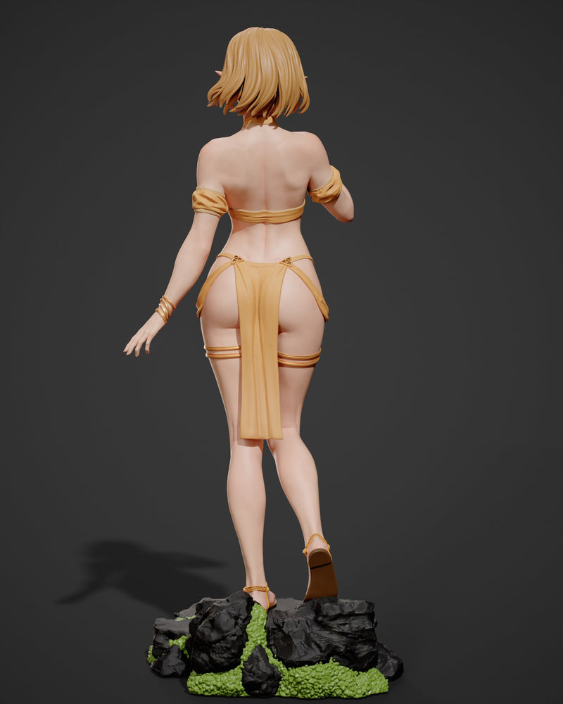Princess Zelda Resin Statue - view 6