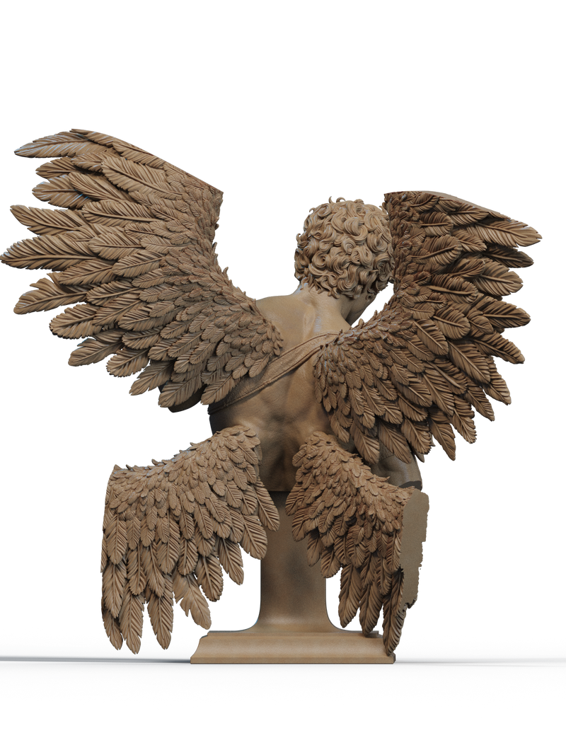 Cherubim Resin Bust - view 4